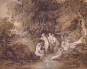 Thomas Gainsborough, Diana and Actaeon (mk25)